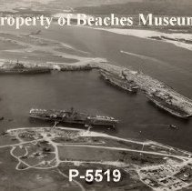 Four CVAs in Mayport Basin, 1972