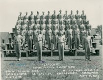Eugene Burcher at Parris Island 1951