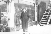 Dick Tompkins beside Goolricks, Fredericksburg, VA