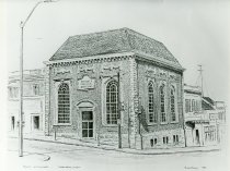 Sketch Farmers & Merchants Bank, Fredericksburg, VA