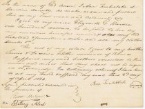 Will of Ann Timberlake 1833