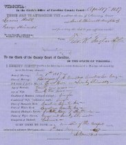 Hall, Lewis - Shinault, Sarah 1857