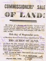 Caroline County Land Sale 1882