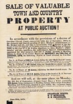 Caroline County Land Sale 1878