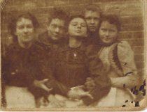 Edna Harris, Anna Cherry, Cora Gardner & Unidentified