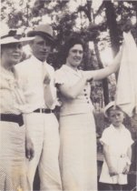 Mary Stephens Parker, Talmadge Apperson, Nellie Stephens, Floyd Parker