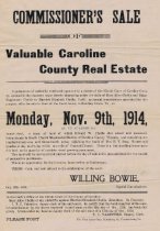 Caroline County Real Estate Sale 1914