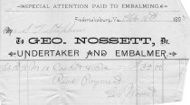 Geo. Nossett 1897