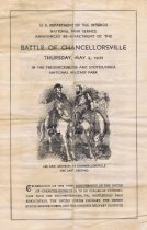 Battle of Chancellorsville Program 1935