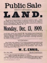Caroline County Land Sale 1909