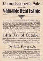 Caroline County Land Sale 1912