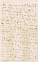 David Bronaugh to Malcolm Hart  1825