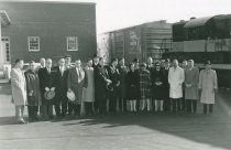 Ceremony for transfer of  Stafford County's short link to RF&P Railroad