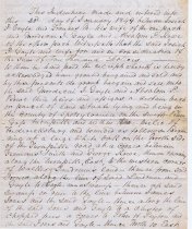 Gayle to Gayle and Rowe  1849