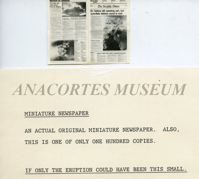 2001.088.001 Newspaper Anacortes Museum
