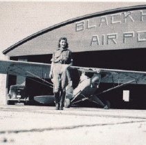 Janice Sugden at the Black Hills Airport