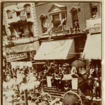 Stagecoach in Parade on Deadwood's Main Street