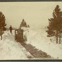 Train Engine in Winter