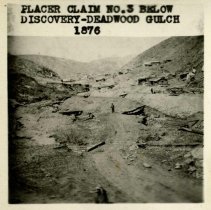 "Placer Claim No. 3 Below Discovery--Deadwood Gulch  1876"