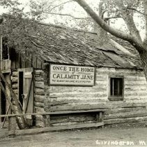 Calamity Jane's home in Livingston, Montana