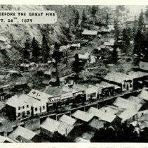 "Deadwood Before the Great Fire  Sept. 26th, 1879"