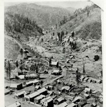 View of Sherman Street and Deadwood from Mount Moriah