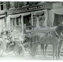The Franklin Family in a Parade