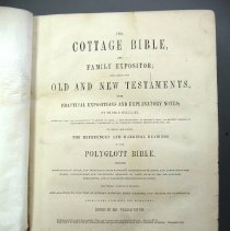 Burnham Family Bible
