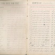 Time Record Book--Homestake Mining Company
