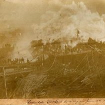Homestake Woodpile Burning