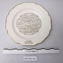 Plate, Commemorative