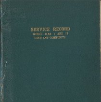 Service Record, World War I and II, Lead and Community