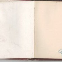 Autograph Book containing pictograph drawn by Crow Dog.