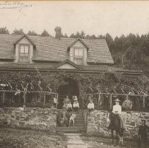 Ancient Order of United Workmen Band at the Blackford Family Home