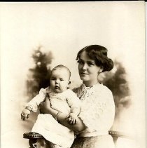 Unidentified Woman and Baby