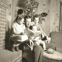 General Charles Born with Grandchildren