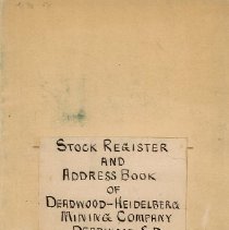 Deadwood Heidelberg Mining Co.