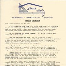 Sale of Shea's True Value Hardware Store