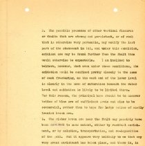 Letter and Report from Joseph P. Connolly to C.E. Dawson