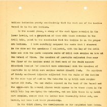 Letter and Report from Joseph P. Connolly to C.E. Dawson