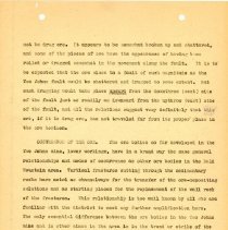 Letter and Report from Joseph P. Connolly to C.E. Dawson