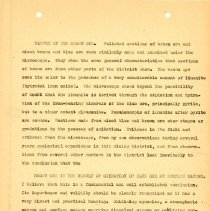 Letter and Report from Joseph P. Connolly to C.E. Dawson