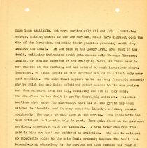Letter and Report from Joseph P. Connolly to C.E. Dawson