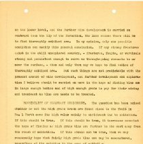 Letter and Report from Joseph P. Connolly to C.E. Dawson