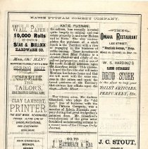 Katie Putnam performing in "Little Barefoot" at the New Opera House