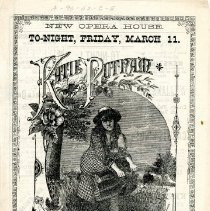 Katie Putnam performing in "Little Barefoot" at the New Opera House