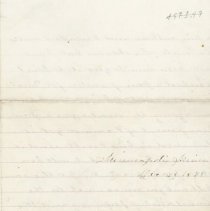 From Hattie Byfield Chipman to Uncle (W.E. Adams)