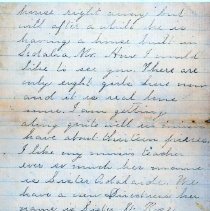 From Hattie Byfield Chipman to Uncle (W.E. Adams)