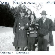 Spearfish Canyon, Christmas furlough, Joe Porter and the Coopers