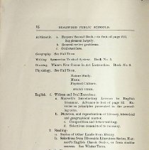 "Course of Study for the Public Schools of the City of Deadwood, South Dako